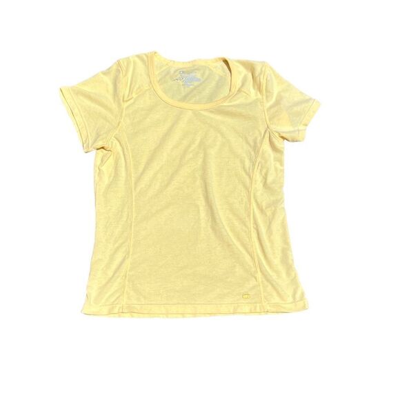 CHAMPION Women’s Yellow T-Shirt Size Medium - Picture 1 of 3